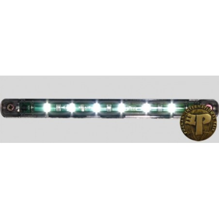 Podložka pod ŠPZ brúsený hliník - strieborná