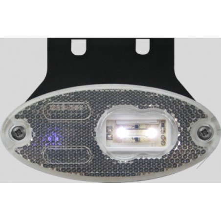 Podložka pod ŠPZ brúsený hliník - strieborná