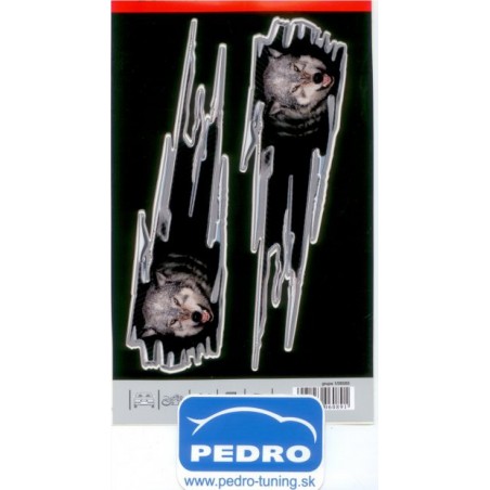 Podložka pod ŠPZ brúsený hliník - strieborná