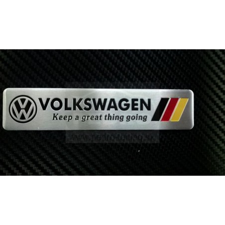 Podložka pod ŠPZ brúsený hliník - strieborná