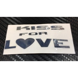 Nálepka Kiss for love (55)