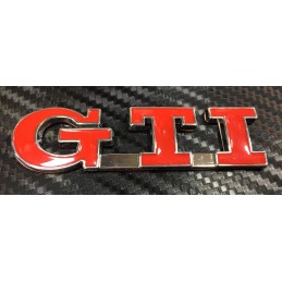 Kovová samolepka GTI