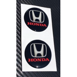 3D nálepka Honda čierna...