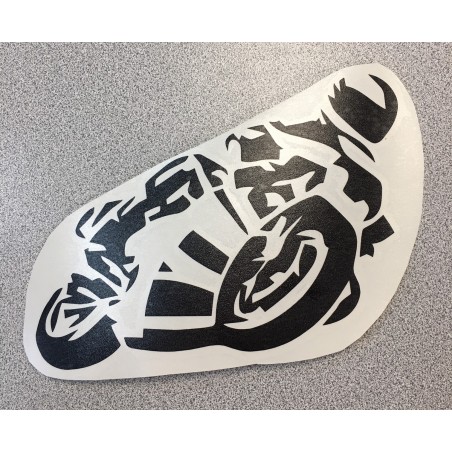 Podložka pod ŠPZ brúsený hliník - strieborná