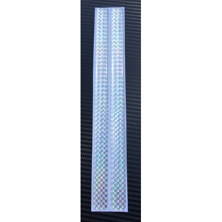 Podložka pod ŠPZ brúsený hliník - strieborná