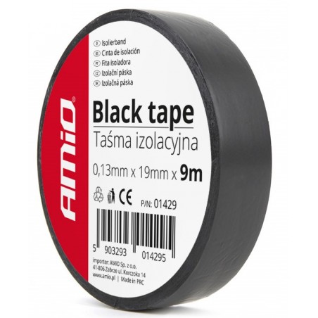 Izolačná páska čierna 19mm x 9m 1ks