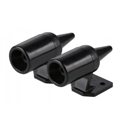 Podložka pod ŠPZ brúsený hliník - strieborná