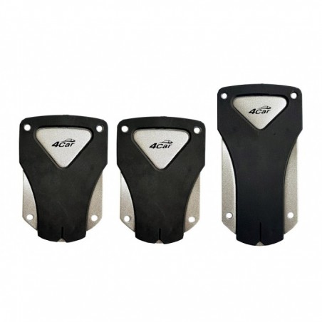 Podložka pod ŠPZ brúsený hliník - strieborná