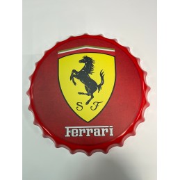 PLECHOVÝ VRCHNÁK FERRARI...