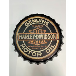 PLECHOVÝ VRCHNÁK HARLEY...