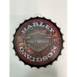 PLECHOVÝ VRCHNÁK HARLEY...