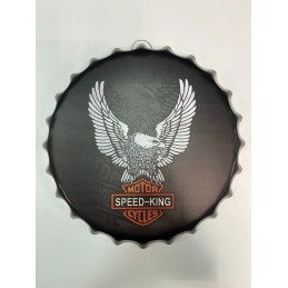 PLECHOVÝ VRCHNÁK HARLEY...